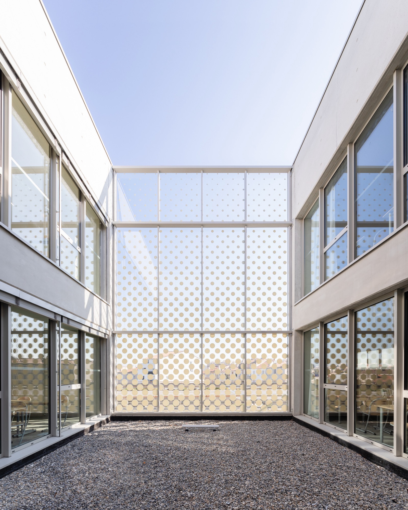 Collège Versailles par Panorama Architecture