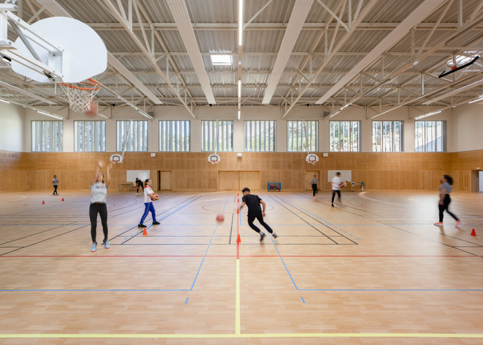 Complexe sportif - Panorama architecture